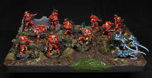 Blood Angels Phobos kill team
