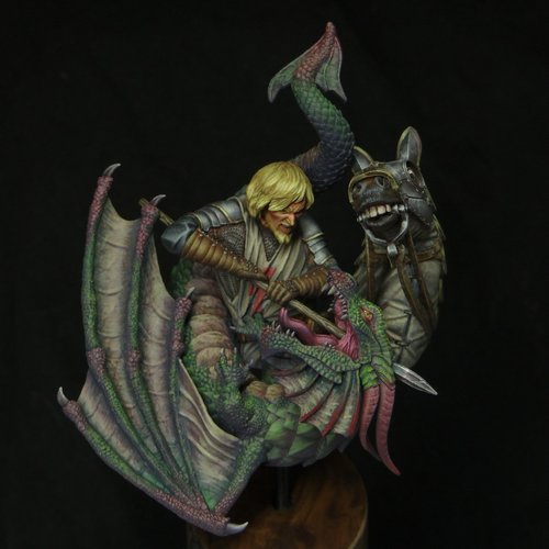 Saint George and the dragon