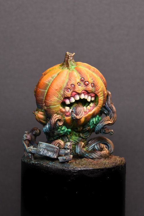 NO SCRUMPIN THE PUMPKIN